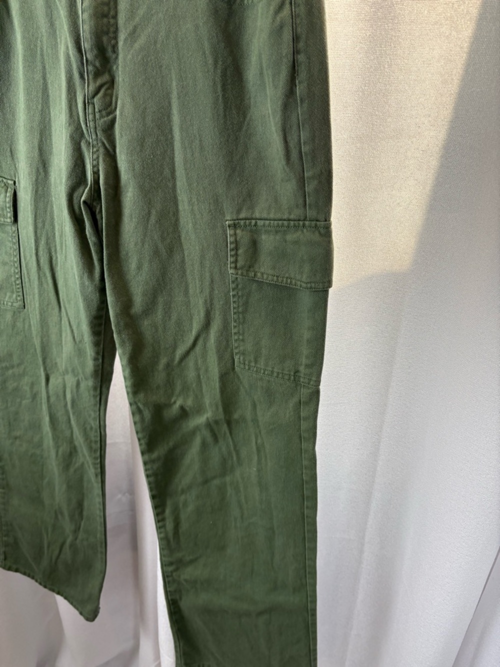 Altard state green cargo wide leg cotton Pants‎ Size Medium EUC - Picture 2 of 9